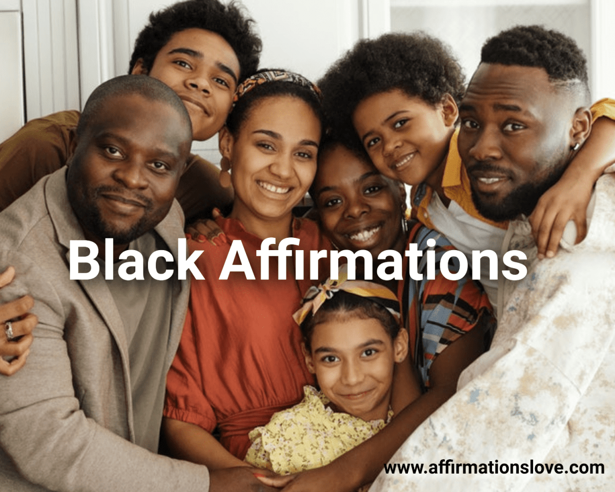 100 Powerful Black Affirmations for Black Women and Men